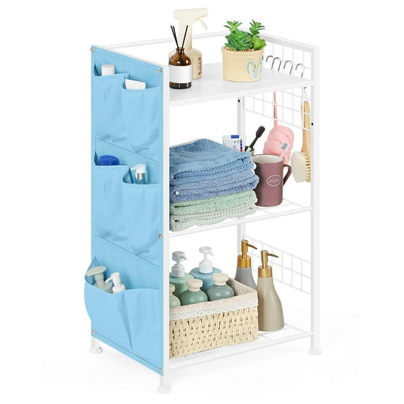 Bathroom Storage Rack - White