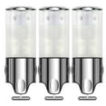 thumbnail image 1 of Bathroom Storage Shampoo And Conditioner Dispenser Shower Dispenser Drillless Shower Soap Dispenser Bathroom Wall Mounted Shampoo Conditioner Body Wash Dispenser, 1 of 3