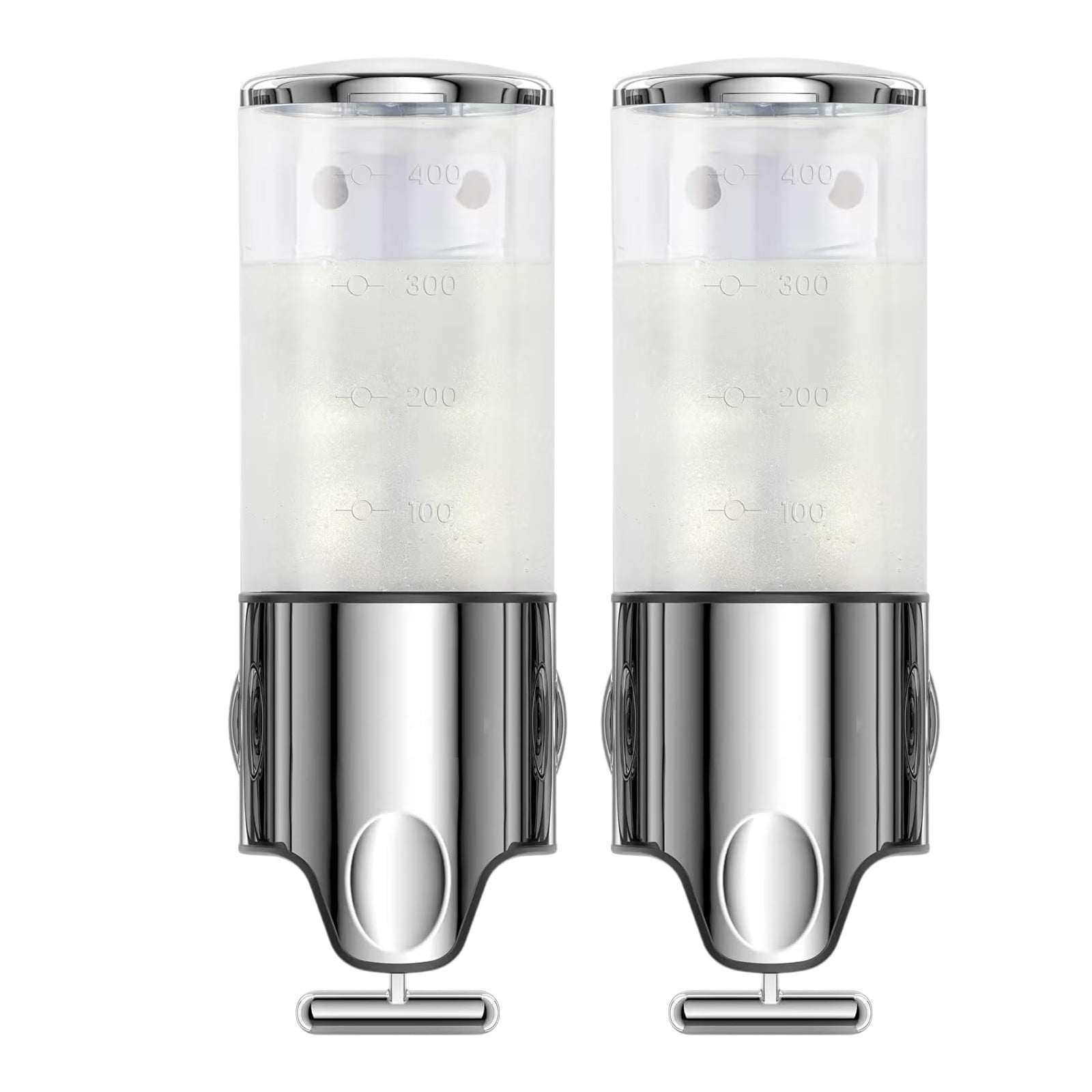 Bathroom Storage Shampoo And Conditioner Dispenser Shower Dispenser Drillless Shower Soap Dispenser Bathroom Wall Mounted Shampoo Conditioner Body Wash Dispenser