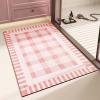 Bathroom Storage Shelf Toothpaste Makeup Brush Toiletries Storage Bucket Organizer Countertop Holder for Daily Essentials Rust Proof Plastic Drain Holes