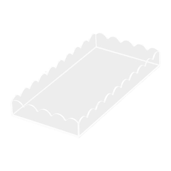 hejhncii Textured Surfaces Acrylic Makeup Tray Bathroom Counter Organizers Sturdy