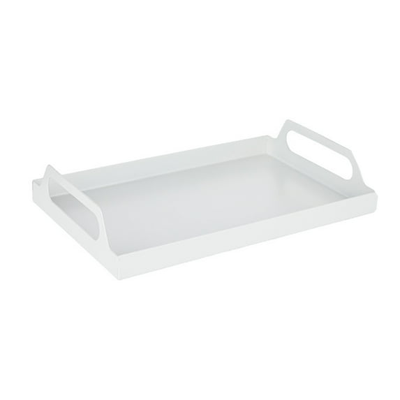Bathroom Storage Tray Metal Tray Organizer with Handles