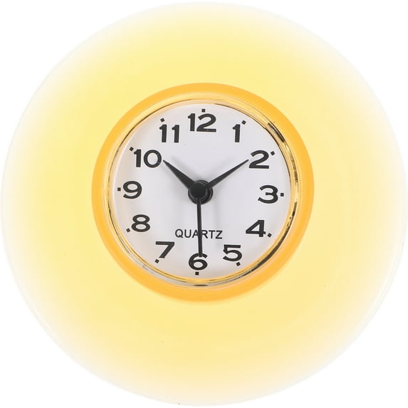 Eease Bathroom Clock Waterproof Shower Clock Suction Cup Table Clock for Kitchen