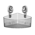 Bathroom Suction Cup Storage Rack Large Capacity Strong Load Bearing ...