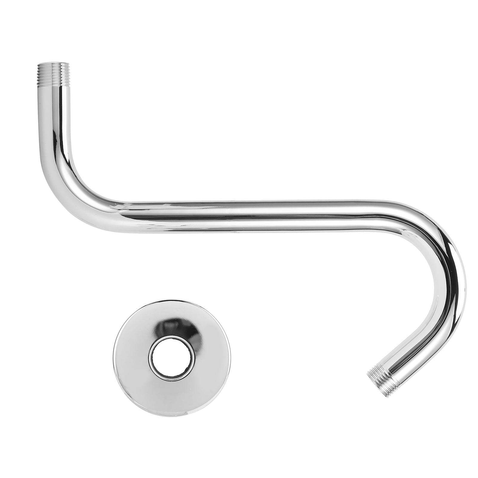 Bathroom Supplies, S Shaped Stainless Steel Shower Extension Arm