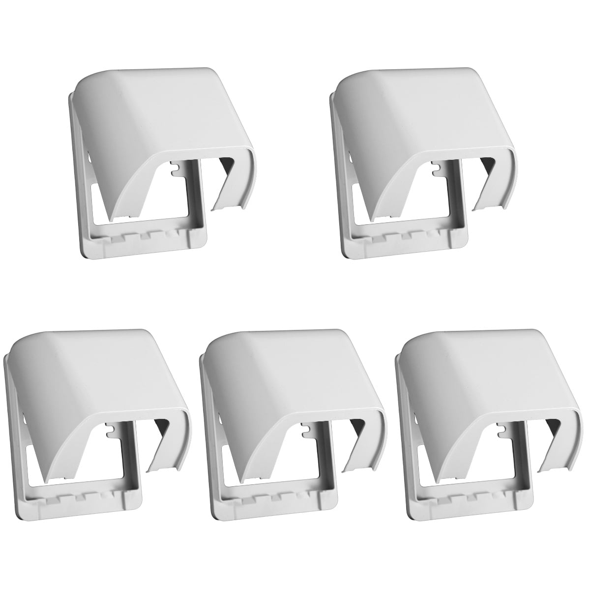 Bathroom Switch Cover Socket Waterproof Box White Outlet Plug ...