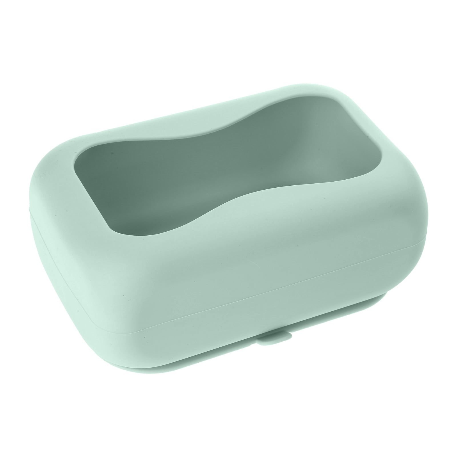 Bathroom Tissue Storage Box Suction Cup Paper Towel Container Wet Wipes ...