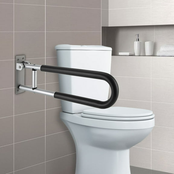 Bathroom Toilet Handrail Grab Bars Safety Hand Rail for Seniors Elderly Disabled