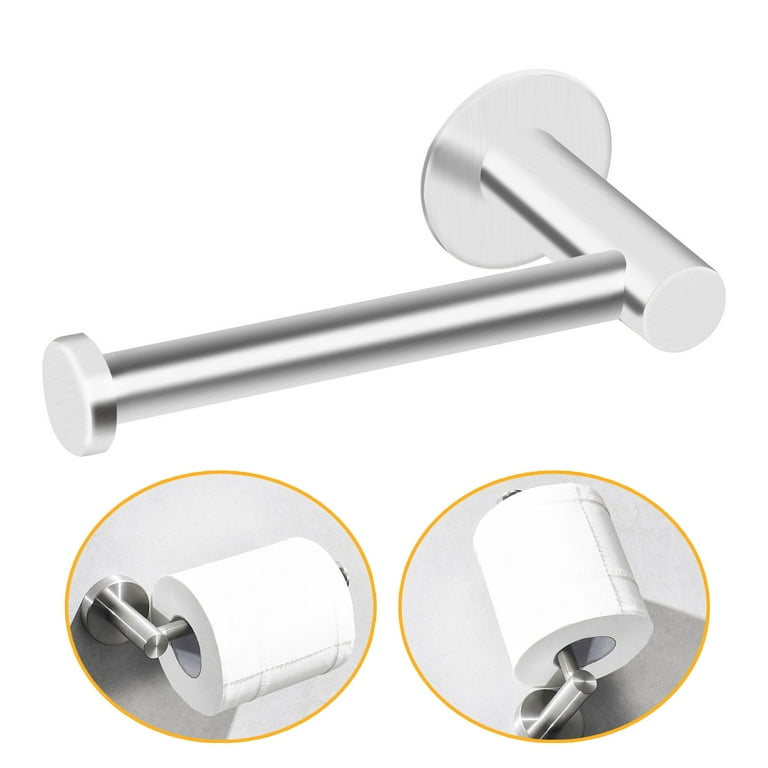 Self Adhesive toilet paper roll holder stand Wall Mount Stainless Steel  Tissue Towel Roll Dispenser Bath Kitchen WC Accessories
