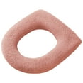 Bathroom Toilet Seat Cover Pads Soft Warmer Toilet Seat Cushion Cover