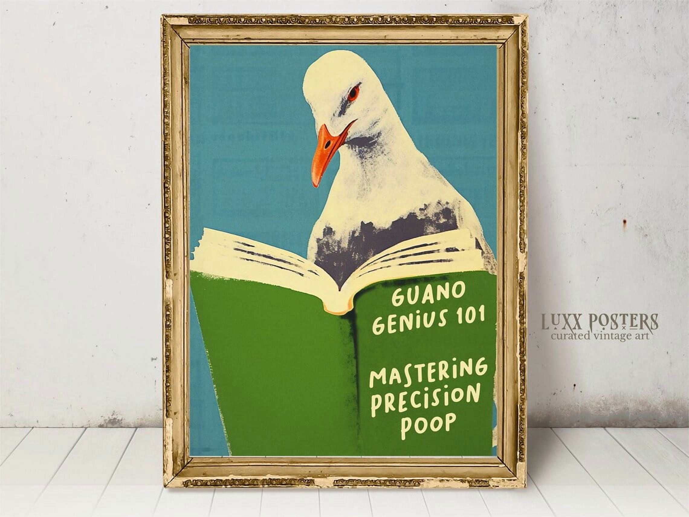 Bathroom Toilet Wall Art Print, Eclectic Decor - Walmart.com