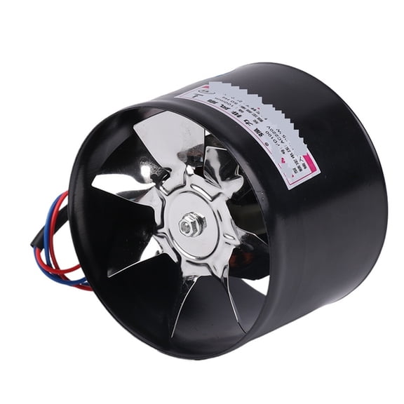 Bathroom Toilet Wall Mini Air Extractor - Kitchen Home 4" Metal Pipe Ventilation Duct Fan For Venting ,High Performance