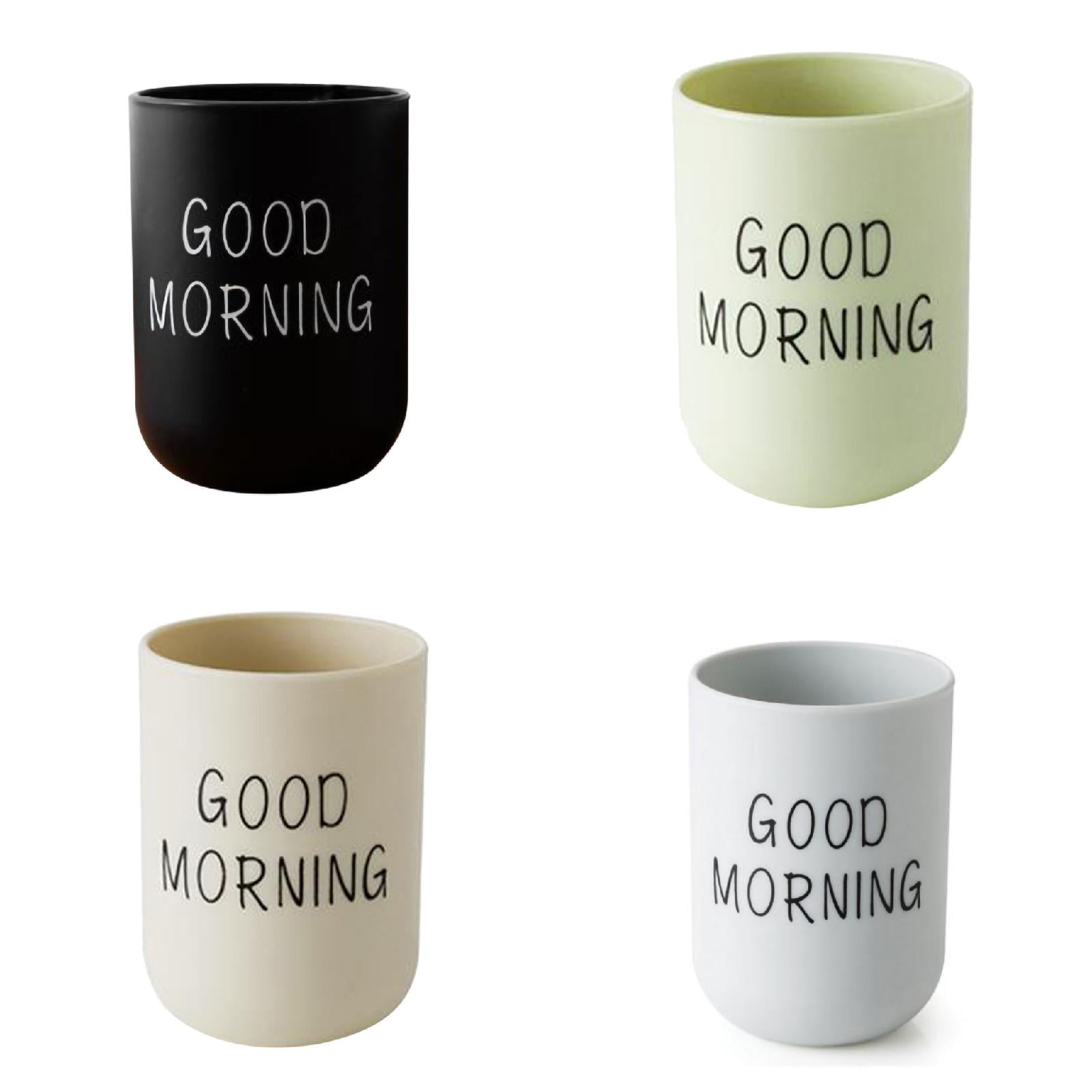 Bathroom Toothbrush Circular Cup Plain Cup Couple Tooth Cup Good
