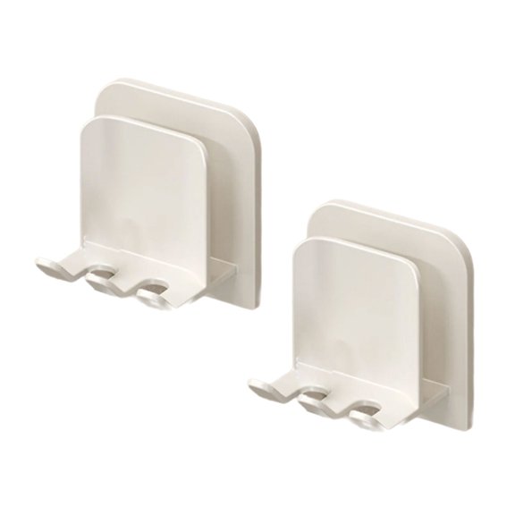 Bathroom Toothbrush Holder Stand Wall Mount Easy Installation Space Saving Design Storage Rack
