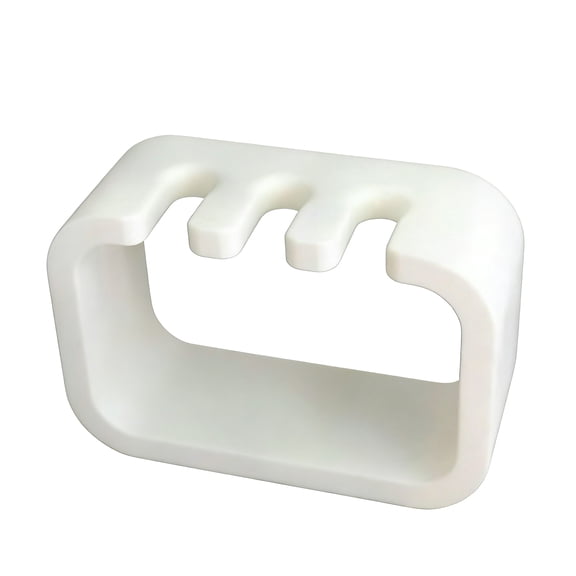 Bathroom Toothbrush Holder Wall Mounted Electric Toothbrush Head Rack With 3 Slot Easy Placement and Fast Drying Design
