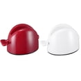 thumbnail image 1 of Bathroom Toothpaste Squeezer Facial Wash Effortless Convenient Gripper Toothpaste Dispenser Squeeze Toothpaste - White 2PCS White+Red, 1 of 9