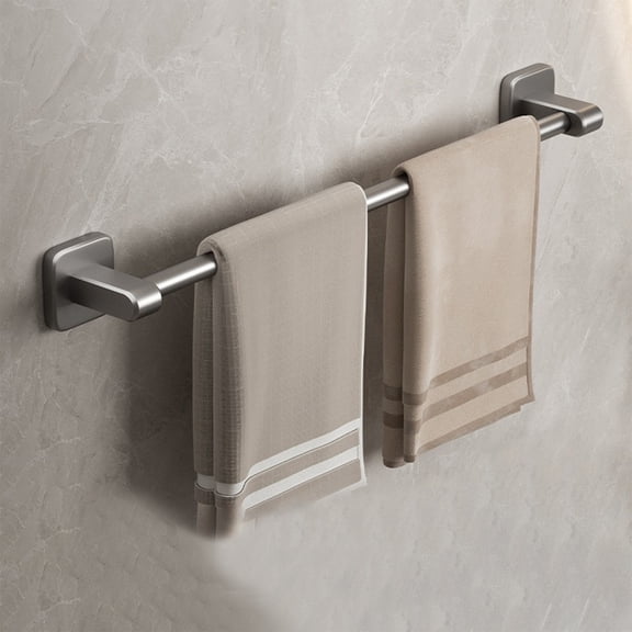 Bathroom Towel Bar Clearance, 19.7 Inch Towel Racks for Bathroom Wall Mounted, Heavy Duty Hand Towel Holder Organizer, Modern Home Decor Towel Rod, Matte Black Single Bar