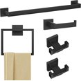 thumbnail image 1 of Bathroom Towel Bar Set 24 inch Matte Black SUS304 Stainless Steel, 1 of 1