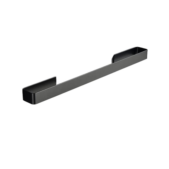 Bathroom Towel Holder Black Towel Bar Towel Rack Tape Accessories Wall Mounted Coat Rail