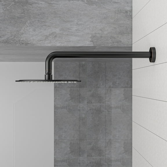 Bathroom Towel Rack, 16" Shower Arm with Flange, Oil-Rubbed Bronze, Bathroom Mirror, Bathroom Cabinet,
