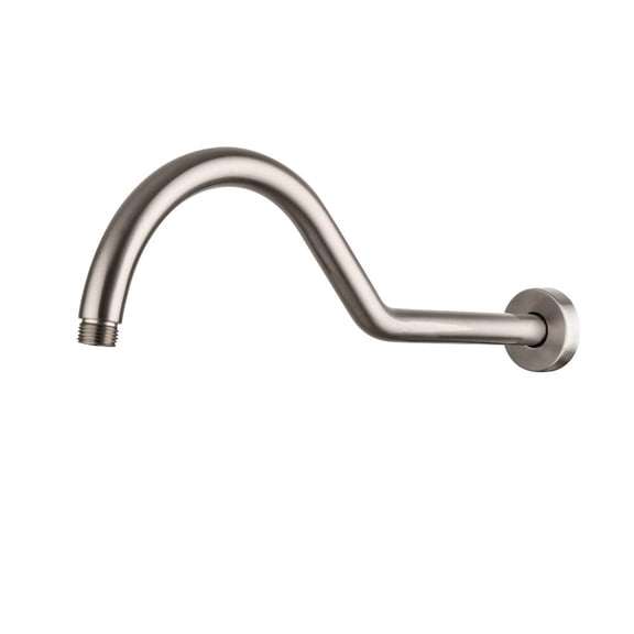 Bathroom Towel Rack, 17" Shower Arm with Flange, Brushed Nickel, Bathroom Mirror, Bathroom Cabinet,