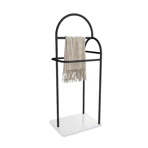 Bathroom Towel Rack Vertical Towel Rack Floor-standing Rack Marble Towel Rack Dirty Clothes Basket