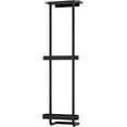 thumbnail image 1 of Bathroom Towel Storage, 36.4 Inch Towel Racks for Bathroom Wall Mounted with Shower Caddy with Metal Shelf, Black, 1 of 11