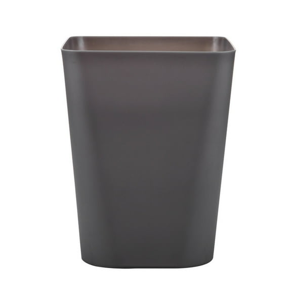 Bathroom Trash Can,Rectangular Commercial Office Wastebasket,Small Trash Can Wastebasket,Trash Can,Plastic Garbage Bin Container Basket for Bedroom,Bathroom,Office,Kitchens,(Coffee,7x9 inches)