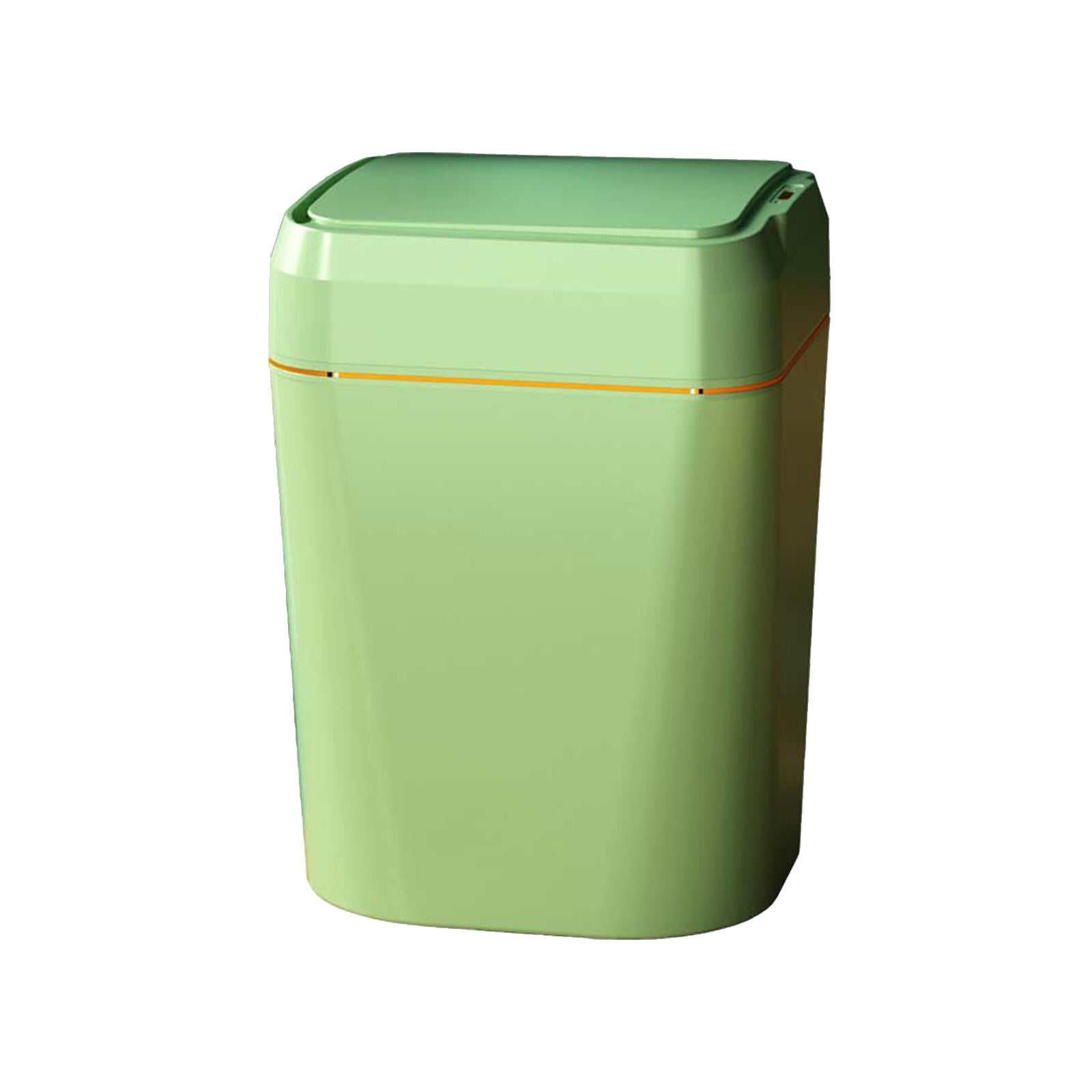 Bathroom Trash Cans with Lids, Intelligent Induction Trash Bin, Toilet