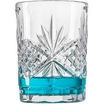 Bathroom Tumbler Cup Glass, Water Glass, Toothbrush Holder - Dublin Crystal Collection, 7oz