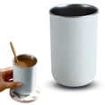 thumbnail image 1 of Bathroom Tumbler Toothbrush Cups, 350Ml Holder In Black and Coffee Colors, Reusable Drinking Cup for Rinsing and Brushing, Durable and Stylish, White,A, By Kingtowag, 1 of 9