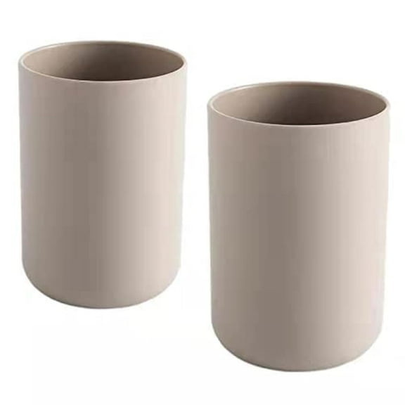 Bathroom Tumblers 2Pcs, Mouthwash Cup, Toothbrush Holders, Drink Mug, Pen Holder, 10fl.oz300ml),2Pcs