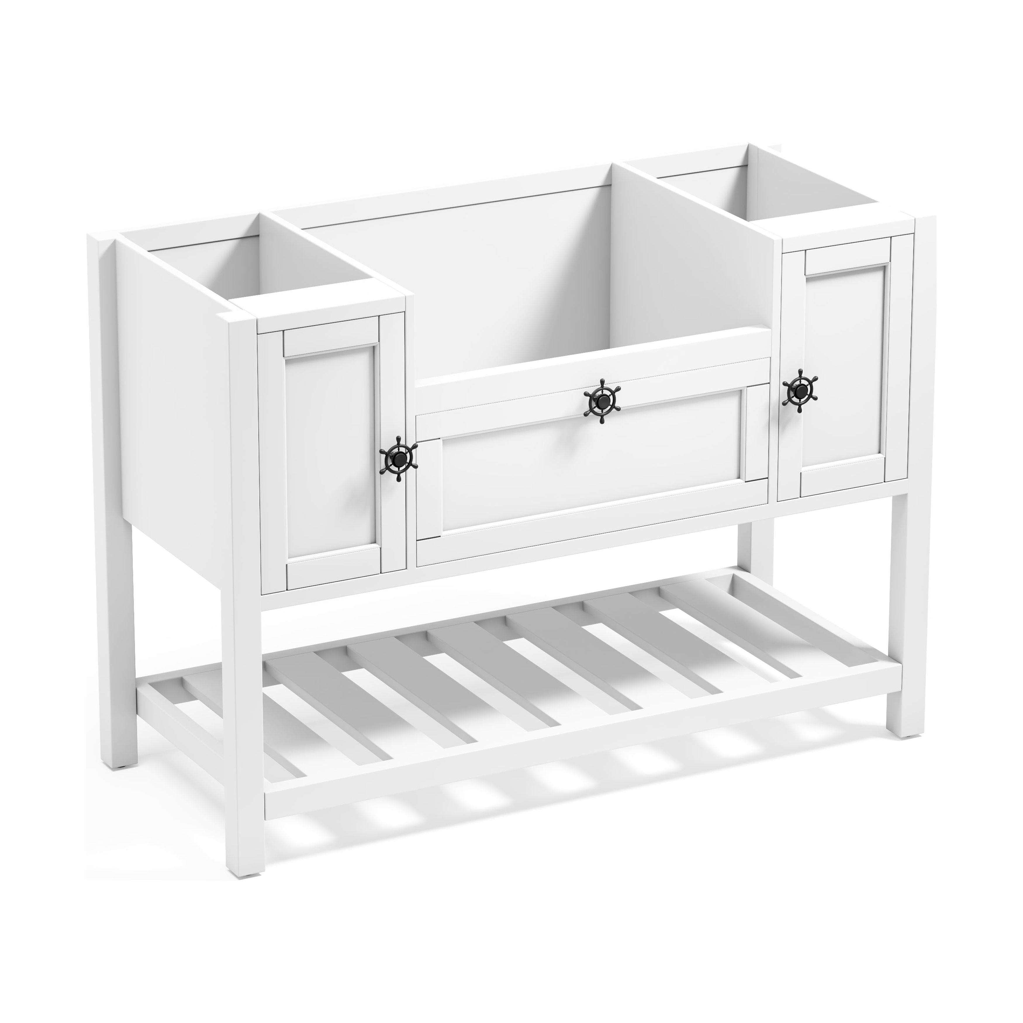 Bathroom Vanities Without Tops 48 in. W x 201/2 in. D Bathroom Vanity