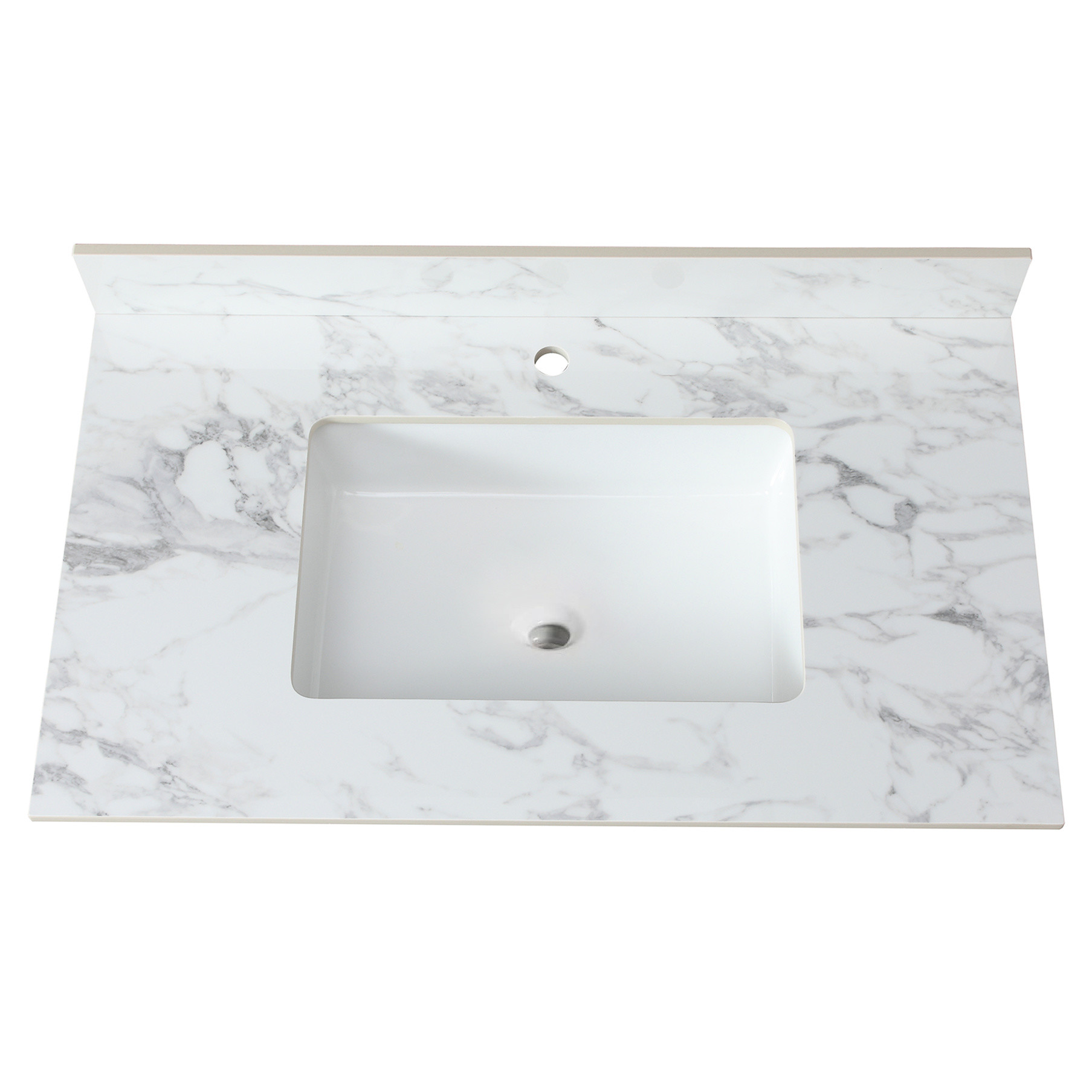Bathroom Vanity Countertop with Sink | American Design, Suitable for Various Bathroom Settings | High - quality Sintered Stone, Long - term Use | Easy - to - handle Installation Solution