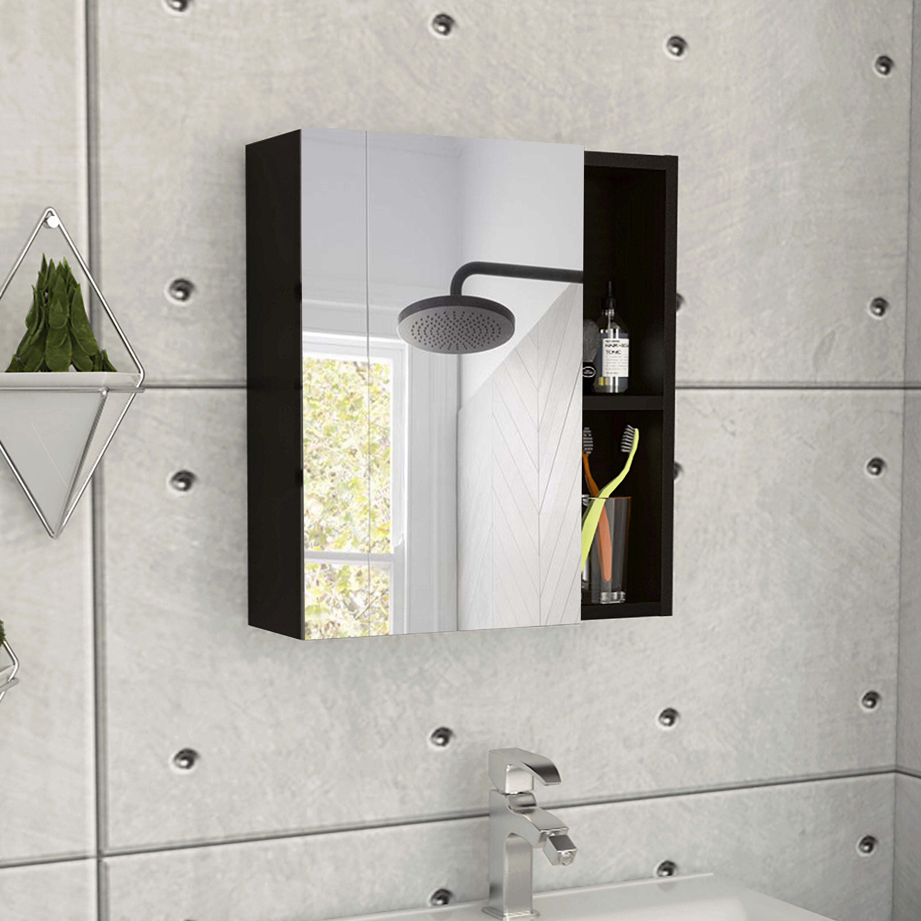 Bathroom Vanity, Labelle Medicine Cabinet With Mirror, Five Internal ...