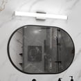 thumbnail image 1 of Bathroom Vanity Light Brushed Nickel Square LED 25 inch 14W 6000K Cool White Light Wall Bar Lighting Fixtures Over Mirror (Brushed Nickel, 25in), 1 of 10