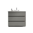 thumbnail image 1 of Bathroom Vanity Sink 36" - Gray, Silent, Extra Storage Gray Silent Drawer, Spacious Compartment, 1 of 2