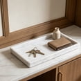 Bathroom Vanity Tray, Oimcto Patterned Silicone Organizer Tray for ...