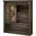 Bathroom Wall Farmhouse Medicine with Sliding Barn