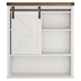 Bathroom Wall Farmhouse Medicine with Sliding Barn