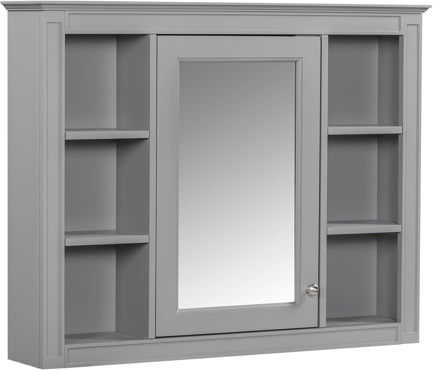 Bathroom Wall Cabinet with Mirror, 35'' x 27.5'' Medicine Cabinet with ...