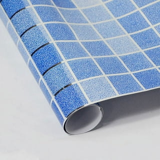 d-c-fix Blue Teal Mosaic Tile Wallpaper