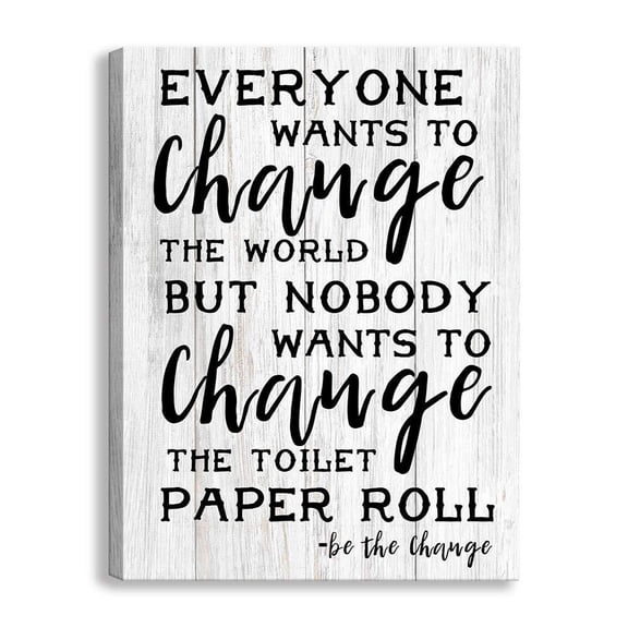 Bathroom Wall Decor Toilet Rules Prints Signs Funny Canvas Wall-Art, Background Artwork Home Decor