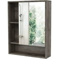 Bathroom Wall Mirror Medicine with Single Door and