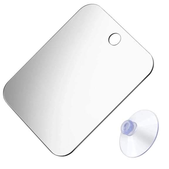 Bathroom Wall Mounted Acrylic Looking Glasses Light Weight Shaving Glasses For Shaving Grooming Dressing Room