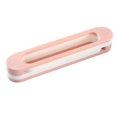 thumbnail image 1 of Bathroom Wall Mounted Slipper Rack Free Punching Toilet Foldable 3 in 1 Shoe Bracket,Pink, 1 of 5