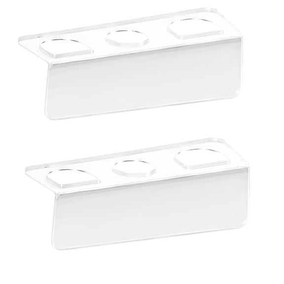 Bathroom Wall Organizer, Comb Holder and Shaving Razor Holder, No Drill Wall Mount Storage Shelf for Washstand, Space Saving Bathroom Shelf Storage