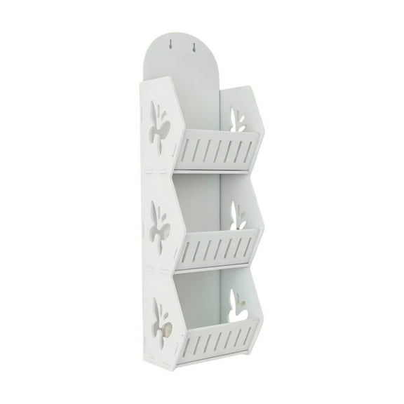 Bathroom Wall Shelf, Storage Shelf Organizer, 3-Tier Wall Mount Shelf Rack, Storage Shelf Bathroom Organizer