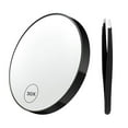 Bathroom With Tweezers Detachable Suction Cup 30X Magnifying Hand Held Magnifying Makeup Makeup