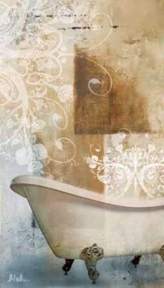 Bathroom and Ornaments I Canvas Art - Patricia Pinto (12 x 18)